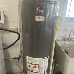 Rheem Water Heater Natural Gas 