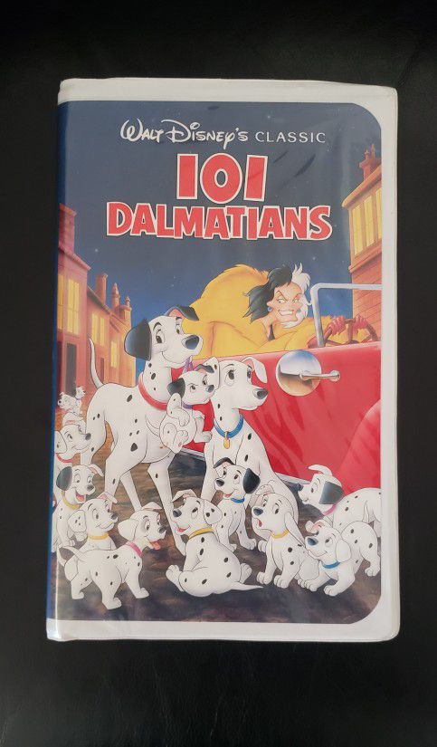 Walt Disney's Classic Black Diamond Edition of 101 Dalmatians VHS