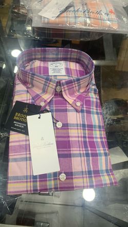Brooks Brothers Plaid Button-Down Shirt
