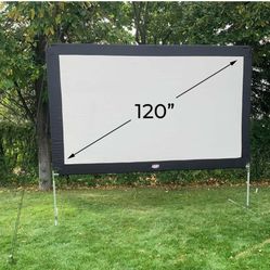 Camp Chef 120-Inch Portable Outdoor Movie Theater Screen