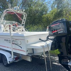 Boat 2004 25 Feet Twins 150s Mercury's 360 Hours ,Perfect 2nd Owner 