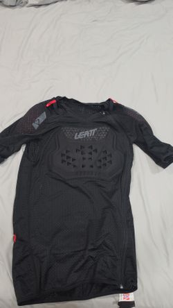 Leatt Stealth Body Armor MTB Motocross Protection Shirt( minor damage as is show in picture)