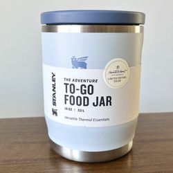 New! Stanley Stainless Steel To-Go Food Jar Silver Foil 18oz Gift for Teacher ♪
