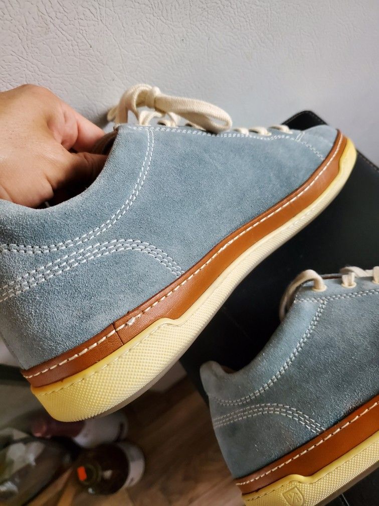 Allen Edmonds Porter Derby Suede Sneakers Shoes Portugal  display picture 1