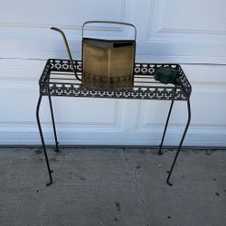 Plant Stand And Water 