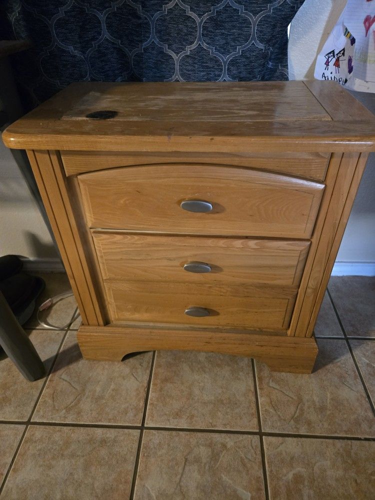 Wooden Night Stand