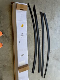 Tesla Model Y Black Window Visor Set