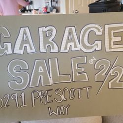 Garage Sale 2/28