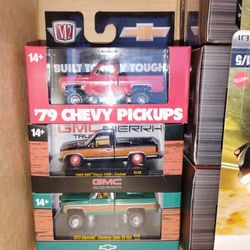 M2 Machines 1:64 Diecast Trucks 