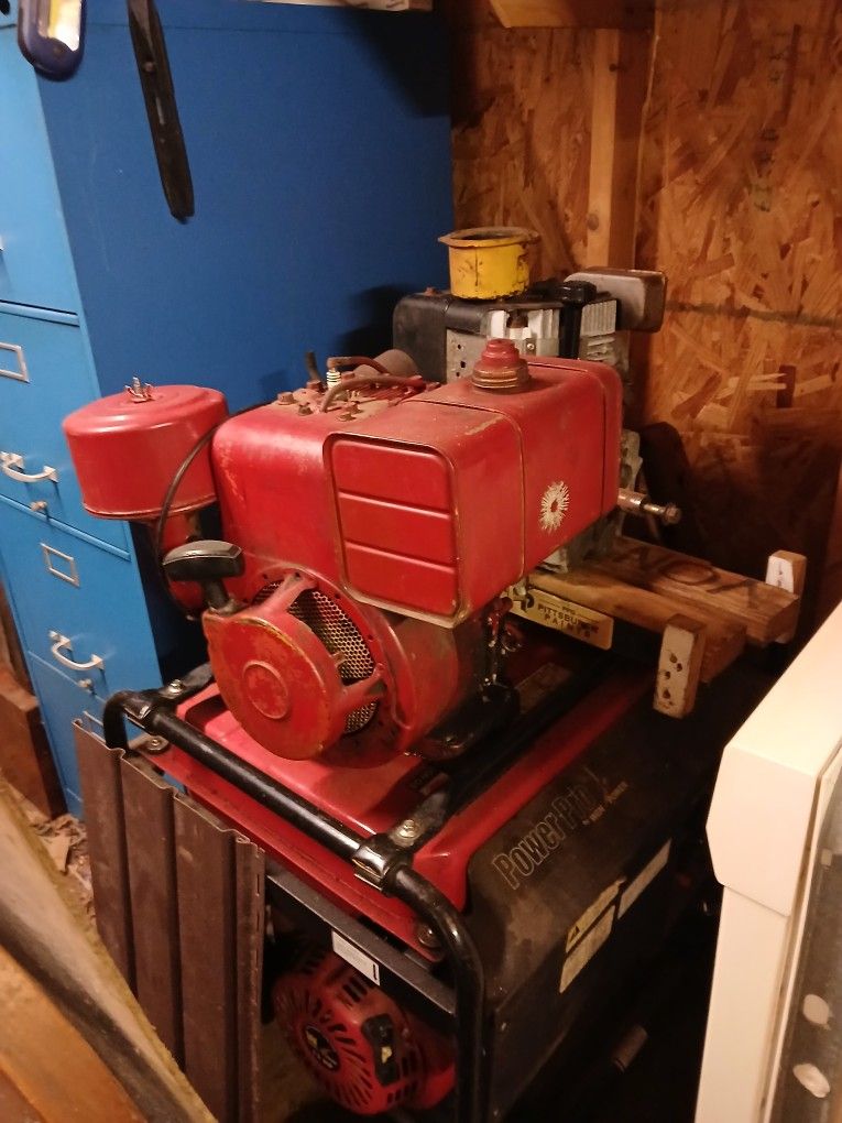 10 Horse Tecumseh Horizontal Shaft 1 Inch