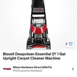 Bissell Carpet Cleaner