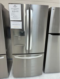 🛻FREE DROP OFF Within 20 Miles on a French Door Refrigerator w/ Water Dispenser