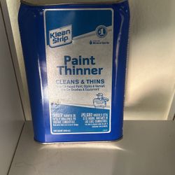 Paint Thinner. Bought Never Opened