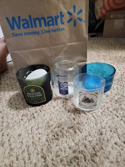 Assorted Candle Jars