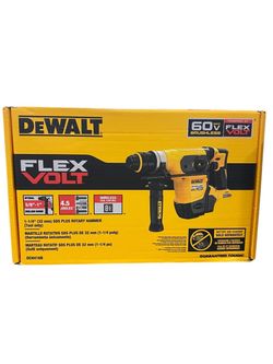 Dewalt 60v Cordless SDS Plus Rotary Hammer Flexvolt
