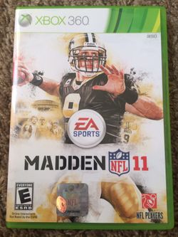 NFL Madden 11 Xbox 360 🏈