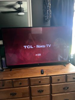 55" TCL Roku 4K HDR Smart TV