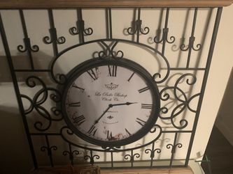 french wall clock