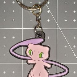 Mew Pokemon Keychain