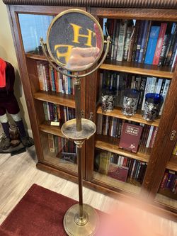 Vintage brass Double Sided Mirror