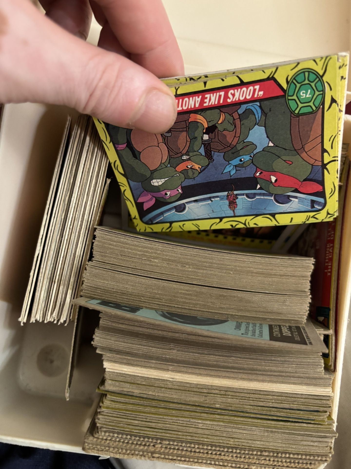 Vintage Top Cards Ninja Turtle Batman And Star Wars