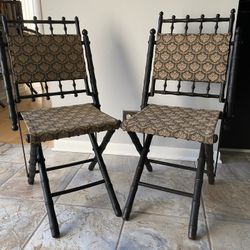 Antique Folding Chairs
