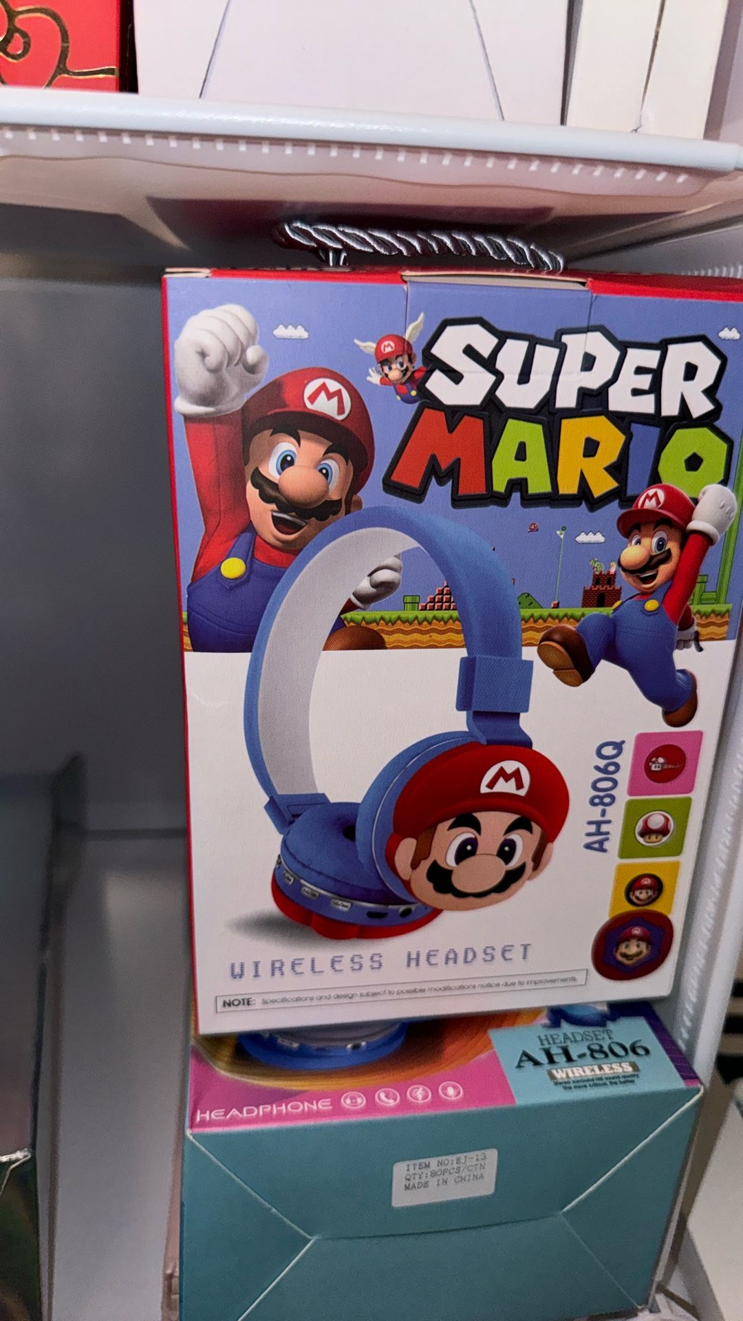 Wireless Mario Headset