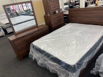 MODERN WALNUT BEDROOM SET – HUGE SALE!