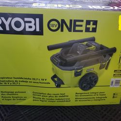 Ryobi wet dry shopvac/ vacuum 18V (Tool Only)