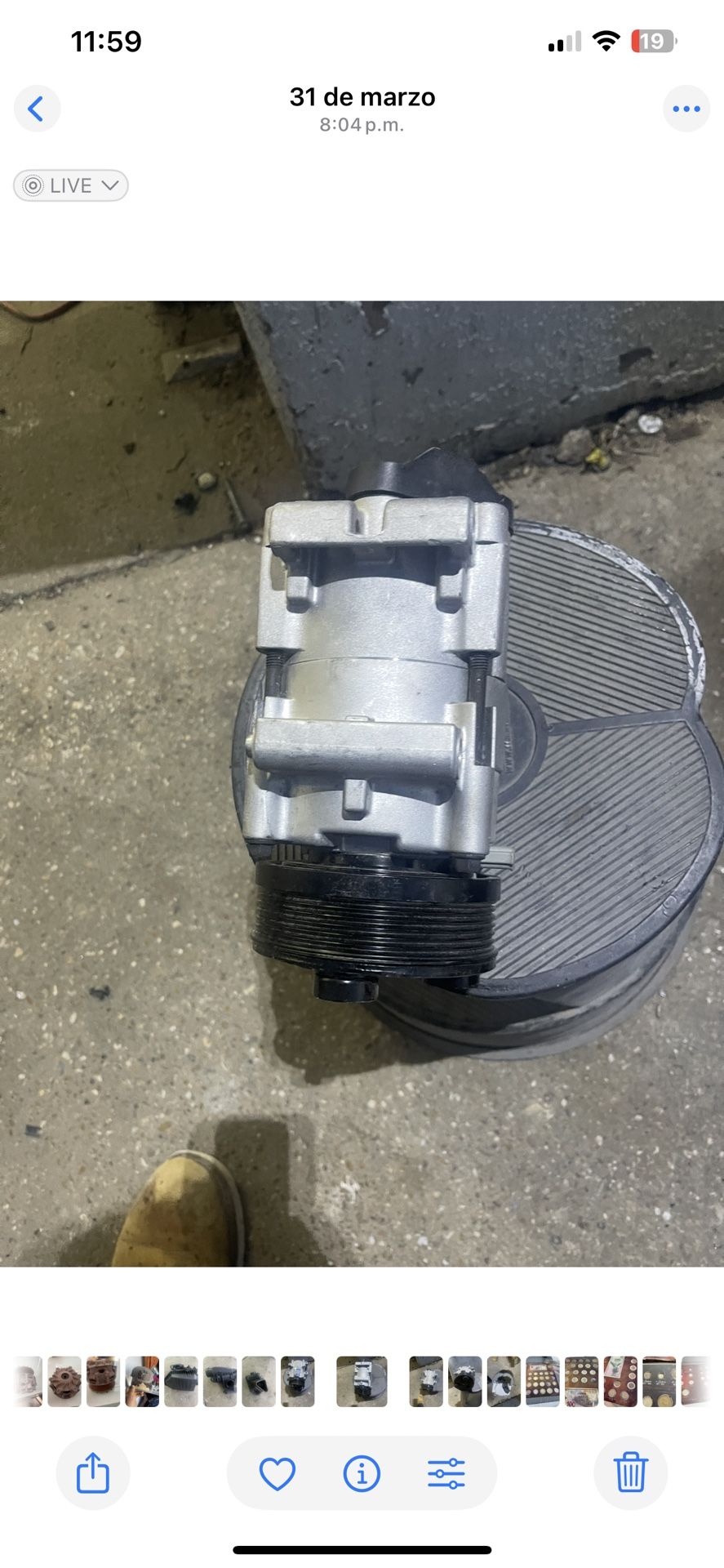 Ac Compresor Fs10 Fits Kia Sorento 03 To 06