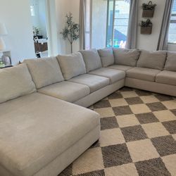 Very Well Loved Sectional Couch! 