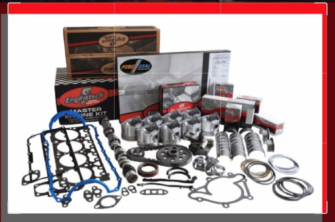 ENGINE  REBUILD KIT'S : CHEVY CHRYSLER DODGE FORD GMC JEEP: KB FORGED PISTONS:B/B CHEVY HEADS