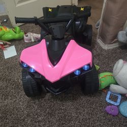 Childers motor quad, pink