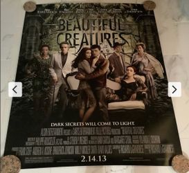 Beautiful Creatures Huge Bus Shelter Campaign Set – 4 Designs Approx 48x70