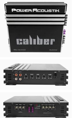 Power Acoustik RE1-1500D 1500 Watt Mono Amplifier