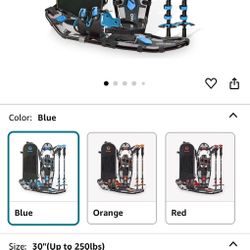 G2 21/25/30 Inches Light Weight Snowshoes for Women Men Youth, Set with Trekking Poles, Carrying Bag, Snow Baskets, Special EVA Padded One-Pull Bindin