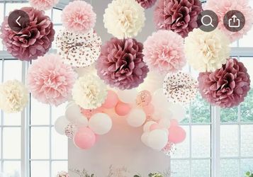 Birthday Blush Rose and Gold Kit