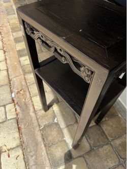 Chinese black tall tables 2)