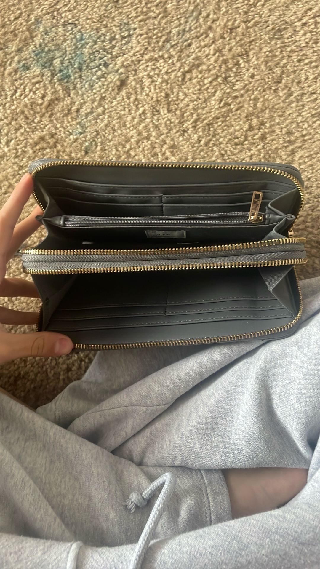 Big grey wallet