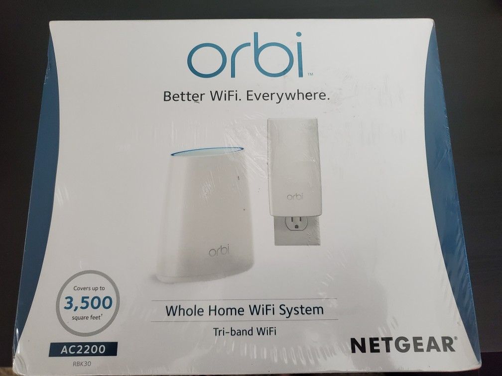 NETGEAR RBK30 Orbi Mesh WiFi System AC2200 Router