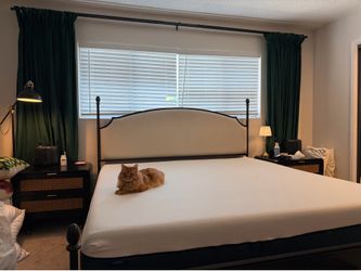 Upholstered King Bed Frame