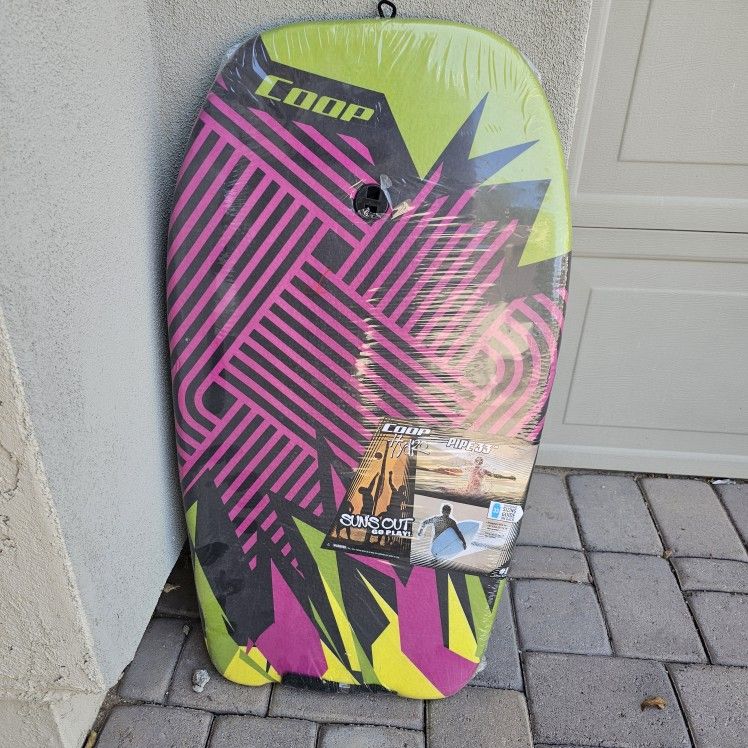 Boogie Board For San Diego 4-8years Old New