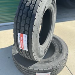 295-75-22.5 Driver Tires New