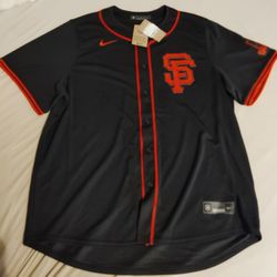 Nike SF Giants Baseball Jersey XXL Black Color