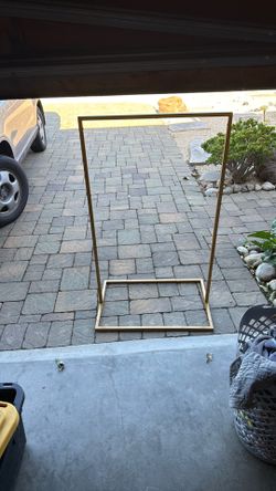 Gold Stand For A Sign 