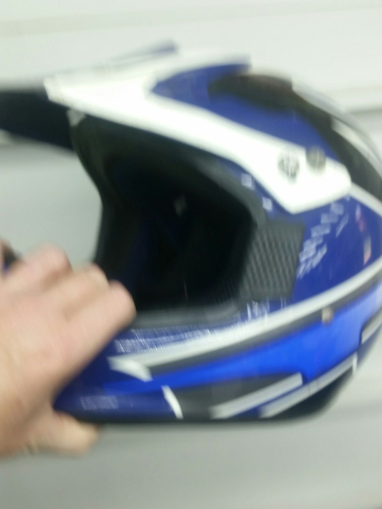 Motorcycle helmet...medium...