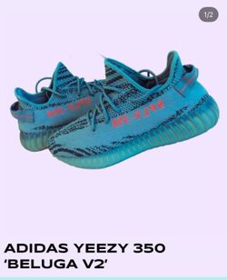 Adidas Yeezy 350 ‘Beluga V2’ Size 10.5