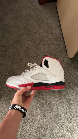 jordan 5 fire red with box