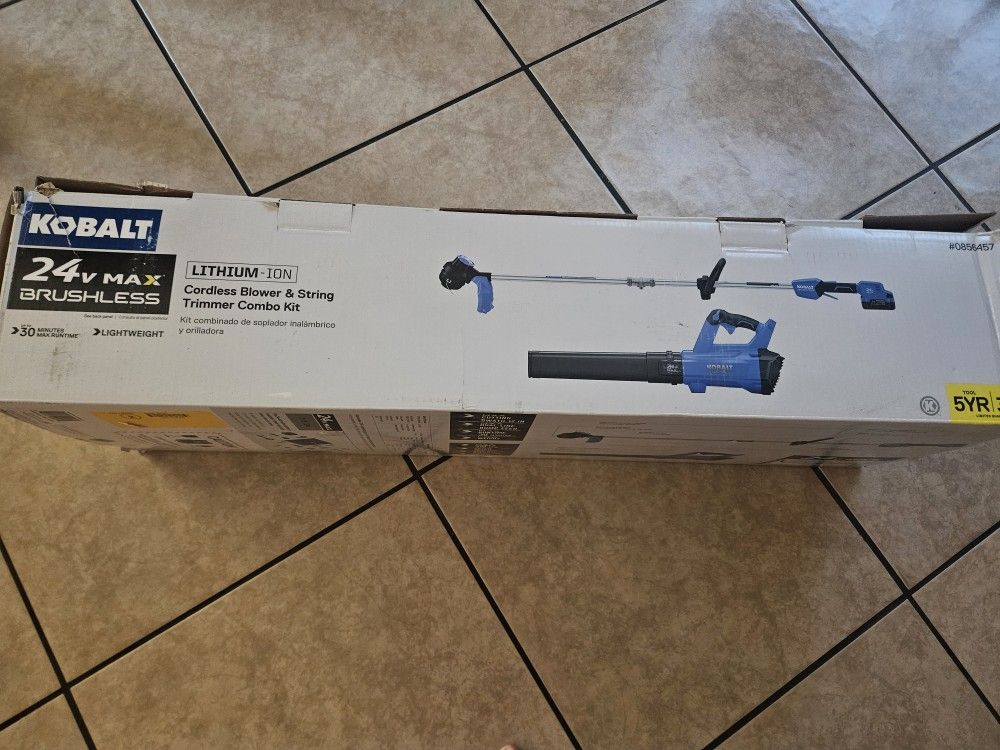 Kobalt 24v MAX brushless Combo Kit