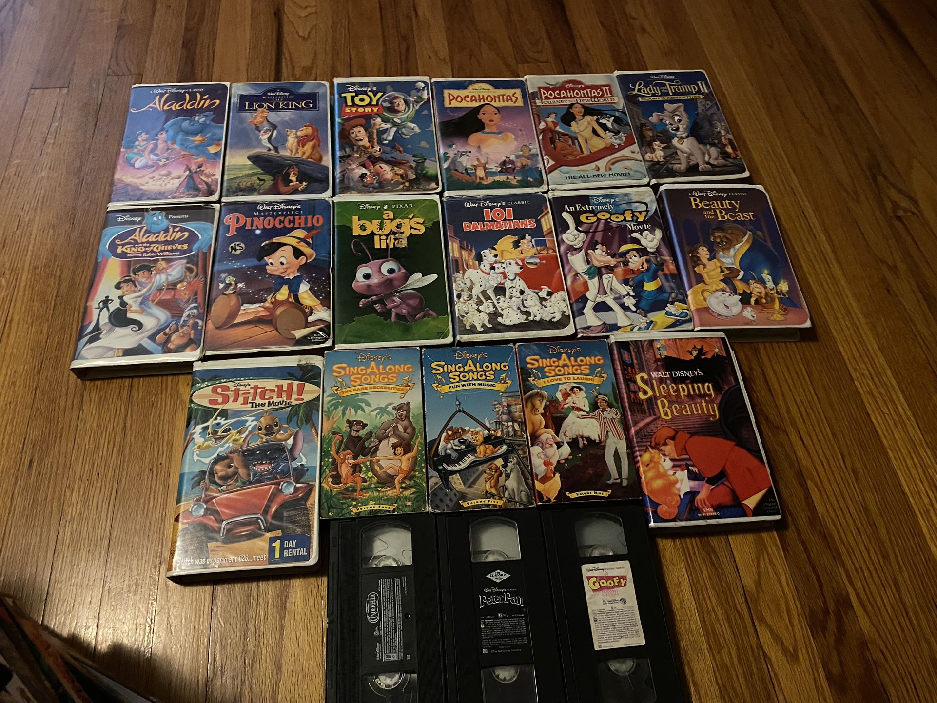 Disney VHS Movies